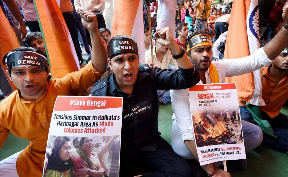 Following an "objectionable" Facebook post, communal clashes broke out on 4 July in West Bengal's North 24 Parganas district. PTI Following an "objectionable" Facebook post, communal clashes broke out on 4 July in West Bengal's North 24 Parganas district. PTI