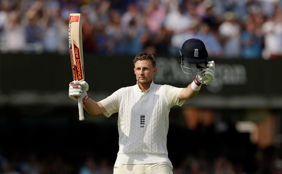 Joe Root became the sixth Englishman to score a century in his first test as captain. AP Joe Root became the sixth Englishman to score a century in his first test as captain. AP
