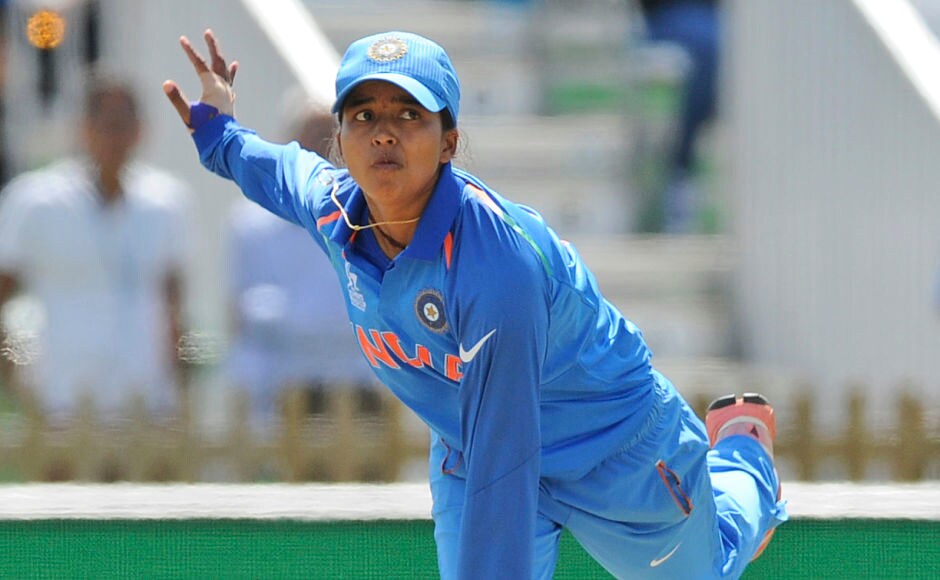 But, the Pakistan batting line-up capitulated to the spin of Ekta Bisht who claimed her second 5-wicket haul. AP But, the Pakistan batting line-up capitulated to the spin of Ekta Bisht who claimed her second 5-wicket haul. AP