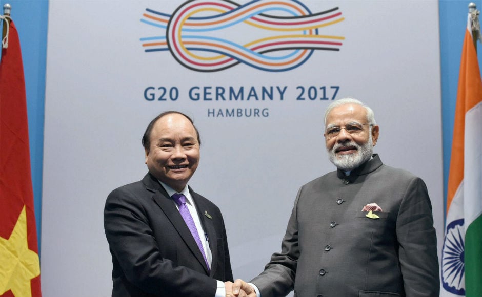 On the first day of the Summit, Modi held bilaterals with Japan's Shinzo Abe and Canada's Justin Trudeau. PTI On the first day of the Summit, Modi held bilaterals with Japan's Shinzo Abe and Canada's Justin Trudeau. PTI