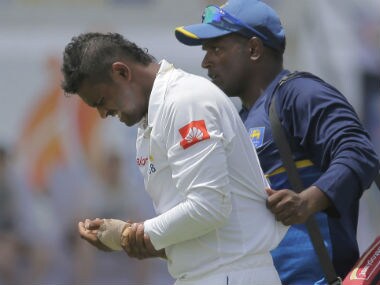 India vs Sri Lanka, 1st Test: Asela Gunaratne ruled out of the series after breaking thumb on Day 1