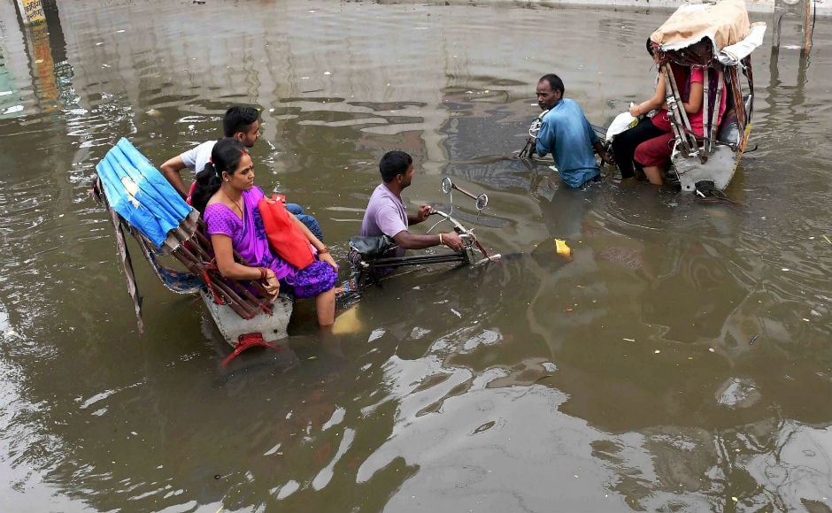 Apart from Assam, heavy rains have created flood-like situation in several parts of Bihar and Uttar Pradesh. PTI Apart from Assam, heavy rains have created flood-like situation in several parts of Bihar and Uttar Pradesh. PTI