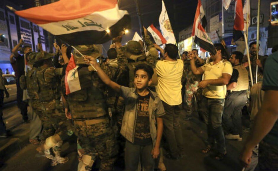 The northern Iraqi city was where Islamic State leader Abu Bakr al-Baghdadi made his only known public appearance in July 2014, announcing himself to the world as "caliph" . AP The northern Iraqi city was where Islamic State leader Abu Bakr al-Baghdadi made his only known public appearance in July 2014, announcing himself to the world as "caliph" . AP