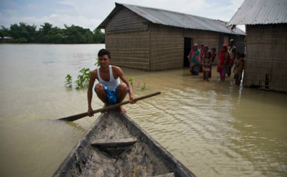 Heavy rainfall in the upper catchment area of Arunachal Pradesh as well as Assam's Lakhimpur district, increased water levels of all 14 rivers and tributaries in the district. The India Meteorological Department predicted that the rainfall's intensity will reduce in the next two weeks. AP Heavy rainfall in the upper catchment area of Arunachal Pradesh as well as Assam's Lakhimpur district, increased water levels of all 14 rivers and tributaries in the district. The India Meteorological Department predicted that the rainfall's intensity will reduce in the next two weeks. AP