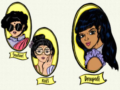 Oh Nari, So Sanskari: A modern take on Indian feminism with Draupadi, Kunti and Gandhari Oh Nari, So Sanskari: A modern take on Indian feminism with Draupadi, Kunti and Gandhari