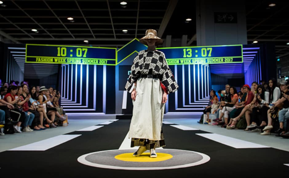 Day 1 of the Hong Kong Fashion week Spring/Summer 2017 hosted on 10 July saw some fabulous showcases by designers. Here we see a model in a creation by Neusa x Purana. Day 1 of the Hong Kong Fashion week Spring/Summer 2017 hosted on 10 July saw some fabulous showcases by designers. Here we see a model in a creation by Neusa x Purana.