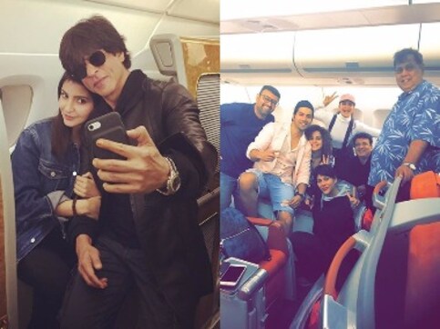 Shah Rukh Khan, Anushka off to Dubai; Varun Dhawan wraps up Judwaa 2: Social media stalkers' guide Shah Rukh Khan, Anushka off to Dubai; Varun Dhawan wraps up Judwaa 2: Social media stalkers' guide