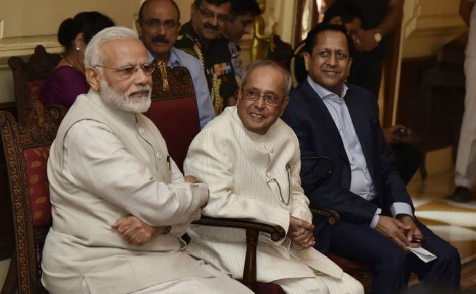The book, published by <em>The Statesman</em>, is a comprehensive photographic record of India’s 13th president, and documents Mukherjee’s various activities through the five years in different roles. Image courtesy: narendramodi.in The book, published by <em>The Statesman</em>, is a comprehensive photographic record of India’s 13th president, and documents Mukherjee’s various activities through the five years in different roles. Image courtesy: narendramodi.in
