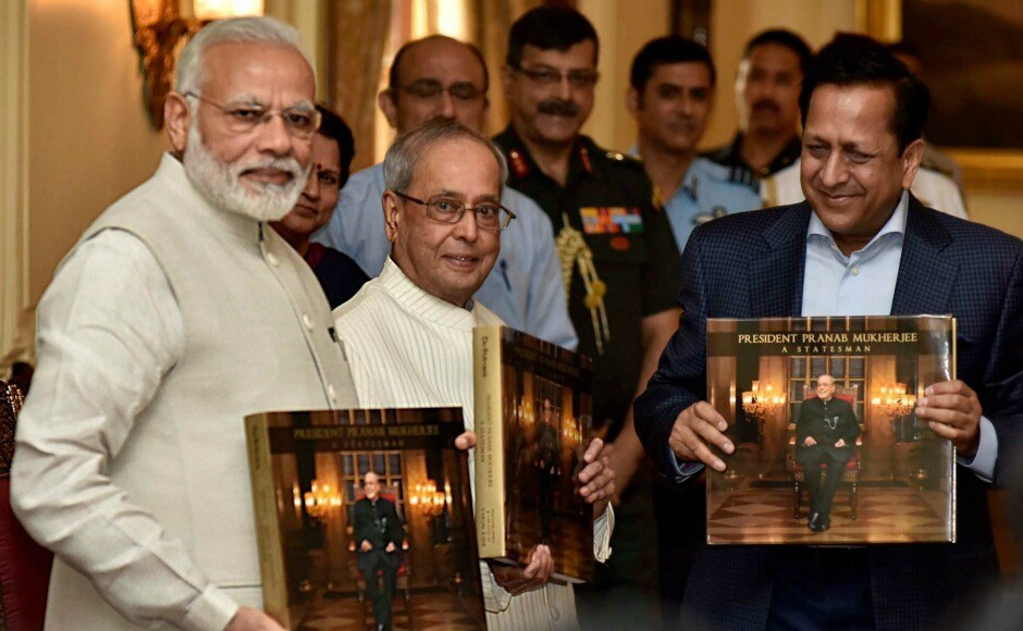 Mukherjee confessed that he was initially skeptical when the idea of the photo essay was first suggested, but was later convinced that it was necessary to archive important events for posterity. PTI Mukherjee confessed that he was initially skeptical when the idea of the photo essay was first suggested, but was later convinced that it was necessary to archive important events for posterity. PTI