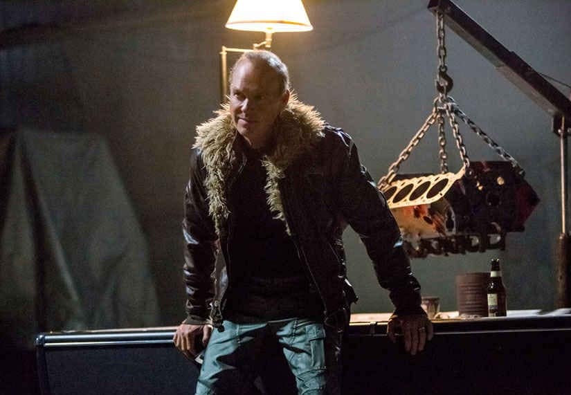 Michael Keaton as the supervillain, Vulture in the film. Image from AP. Michael Keaton as the supervillain, Vulture in the film. Image from AP.