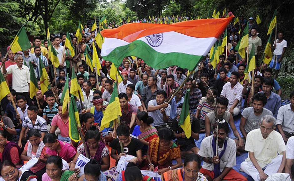 The ruling CPM had opposed the blockade call and said the demand for separate state is "divisive and aimed at disrupting communal harmony and peace in the state". Getty Images The ruling CPM had opposed the blockade call and said the demand for separate state is "divisive and aimed at disrupting communal harmony and peace in the state". Getty Images