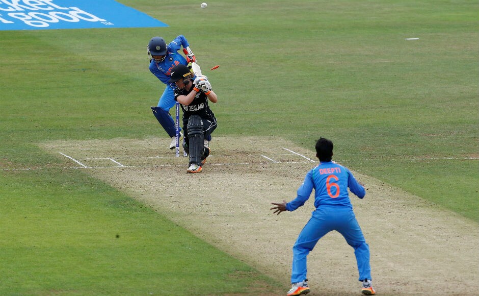 Deepti Sharma put up a creditable performance too with her off-breaks, claiming two wickets for 26 runs in her six overs. Reuters Deepti Sharma put up a creditable performance too with her off-breaks, claiming two wickets for 26 runs in her six overs. Reuters