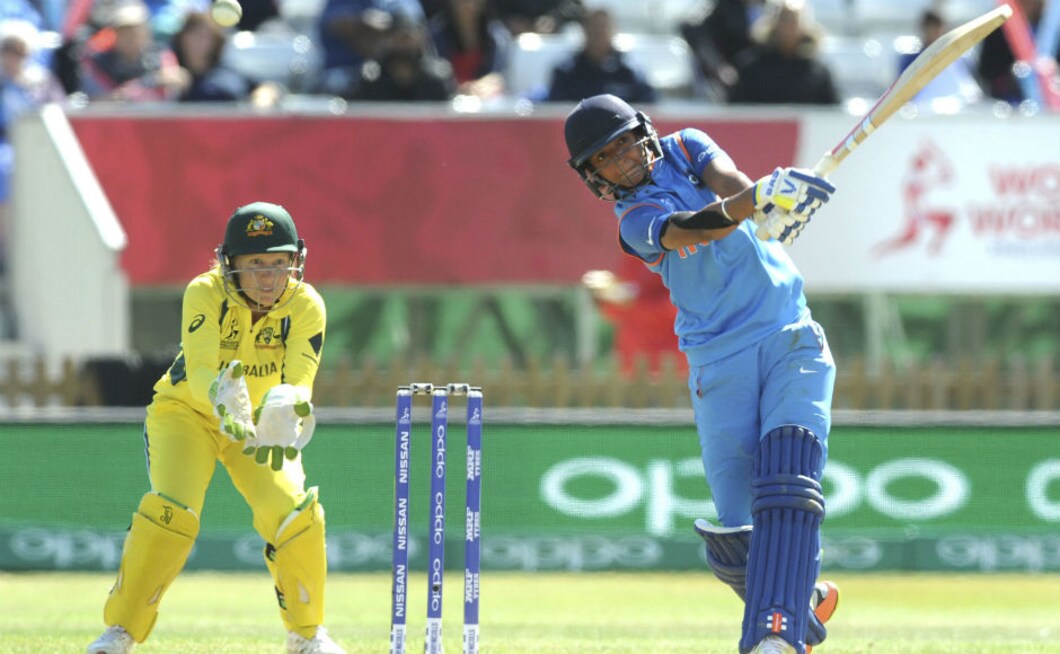 The star of the semi-final for India was Harmanpreet Kaur, who played an absolutely stunning 171 off 115 balls, studded with seven sixes and 20 fours. AP The star of the semi-final for India was Harmanpreet Kaur, who played an absolutely stunning 171 off 115 balls, studded with seven sixes and 20 fours. AP