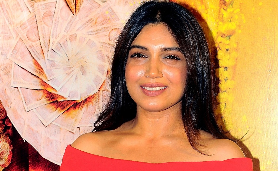 Bhumi Pednekar poses for a photograph during a screening of Toilet: Ek Prem Katha in Mumbai on 10 August, 2017. AFP PHOTO Bhumi Pednekar poses for a photograph during a screening of Toilet: Ek Prem Katha in Mumbai on 10 August, 2017. AFP PHOTO