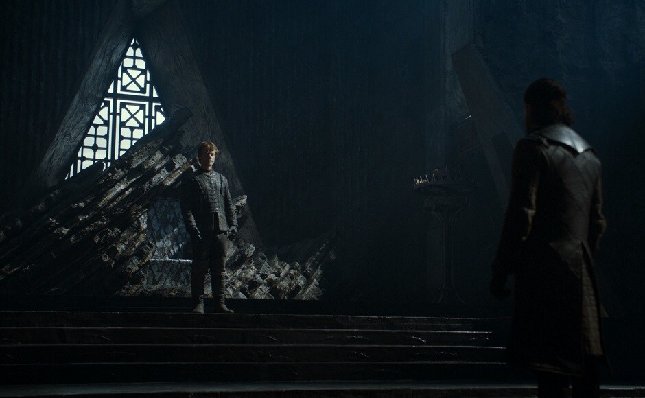 Jon Snow and Theon Greyjoy. Image via HBO Jon Snow and Theon Greyjoy. Image via HBO