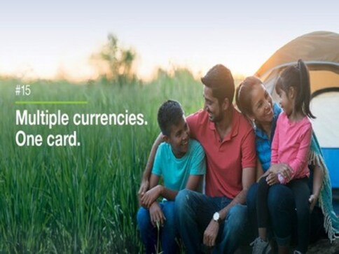 Multiple currencies, one card to travel safe and worry-free Multiple currencies, one card to travel safe and worry-free