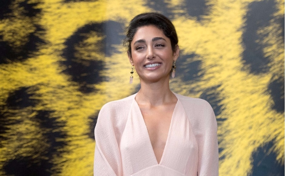 Actress Golshifteh Farahani of Iran poses during the photo call for the film 'The Song of Scorpions' at the 70th Locarno International Film Festival in Locarno, Switzerland, on Wednesday, 9 August. AP Photo Actress Golshifteh Farahani of Iran poses during the photo call for the film 'The Song of Scorpions' at the 70th Locarno International Film Festival in Locarno, Switzerland, on Wednesday, 9 August. AP Photo