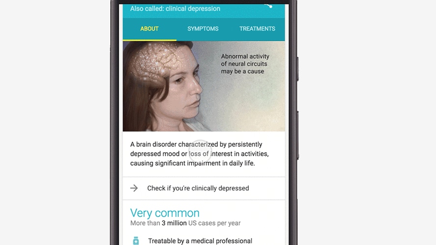 Google to now help in diagnosing clinical depression. Google