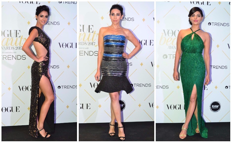 Seen on the red carpet are Disha Patani, Karisma kapoor and Saiyami Kher. Seen on the red carpet are Disha Patani, Karisma kapoor and Saiyami Kher.