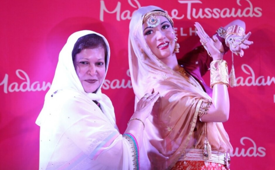 Madhur Brij, the younger sister of the late Bollywood actress, was present to be part of the launch. Image from News 18. Madhur Brij, the younger sister of the late Bollywood actress, was present to be part of the launch. Image from News 18.