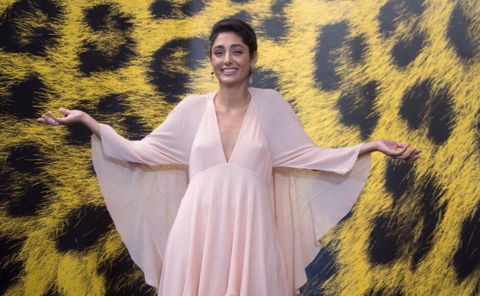 Actress Golshifteh Farahani of Iran poses during the photo call for the film 'The Song of Scorpions' at the 70th Locarno International Film Festival in Locarno, Switzerland, on Wednesday, 9 August. AP Photo Actress Golshifteh Farahani of Iran poses during the photo call for the film 'The Song of Scorpions' at the 70th Locarno International Film Festival in Locarno, Switzerland, on Wednesday, 9 August. AP Photo