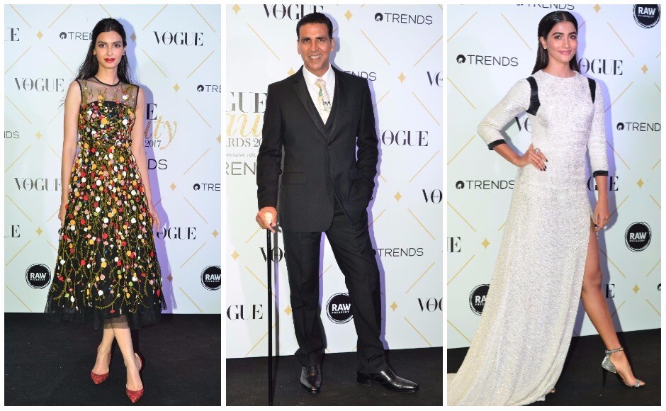 Diana Penty and Pooja Hegde were judges at the Vogue Beauty Awards 2017. Akshay Kumar was named 'Most Beautiful Man of the Decade', and delivered a speech written by wife Twinkle Khanna. Diana Penty and Pooja Hegde were judges at the Vogue Beauty Awards 2017. Akshay Kumar was named 'Most Beautiful Man of the Decade', and delivered a speech written by wife Twinkle Khanna.