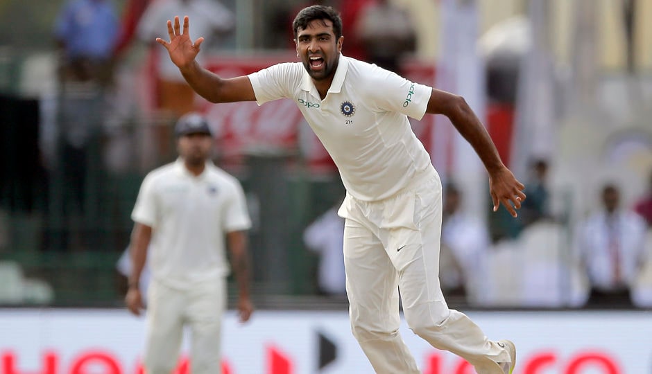 India's premier bowler Ravichandran Ashwin accounted for both the Sri Lankan openers – Upul Tharanga and Dimuth Karunaratane –in the final session of play on Day 2 as Sri Lanka ended the day on 50/2. AP India's premier bowler Ravichandran Ashwin accounted for both the Sri Lankan openers – Upul Tharanga and Dimuth Karunaratane –in the final session of play on Day 2 as Sri Lanka ended the day on 50/2. AP