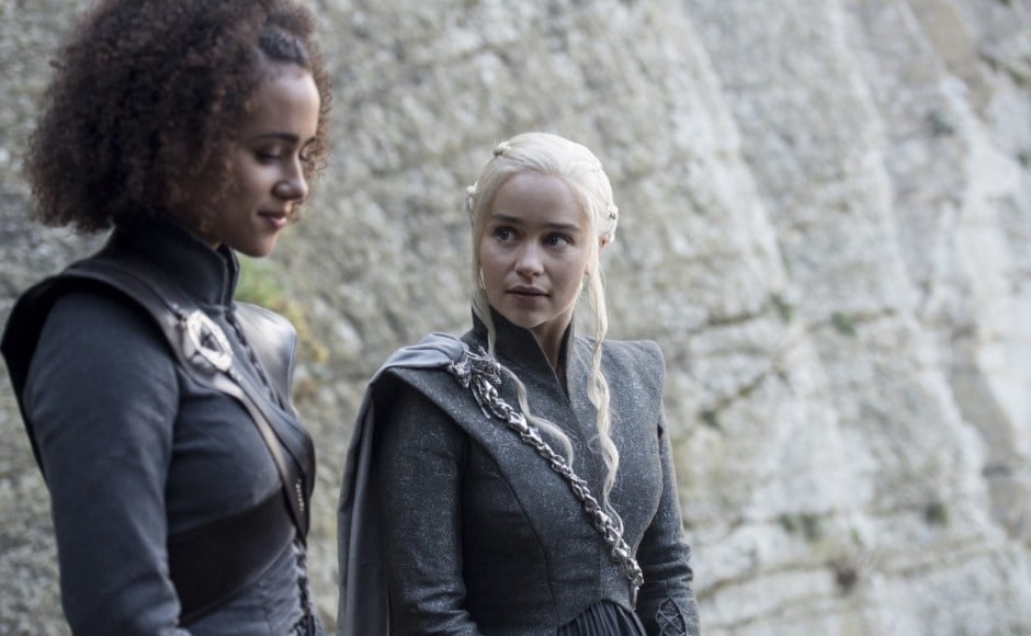 The Dragon Queen and the King in the North did reach a compromise — thanks to Tyrion's negotiations. Dany has now allowed Jon to mine for as much dragonglass as he needs. Image courtesy HBO The Dragon Queen and the King in the North did reach a compromise — thanks to Tyrion's negotiations. Dany has now allowed Jon to mine for as much dragonglass as he needs. Image courtesy HBO