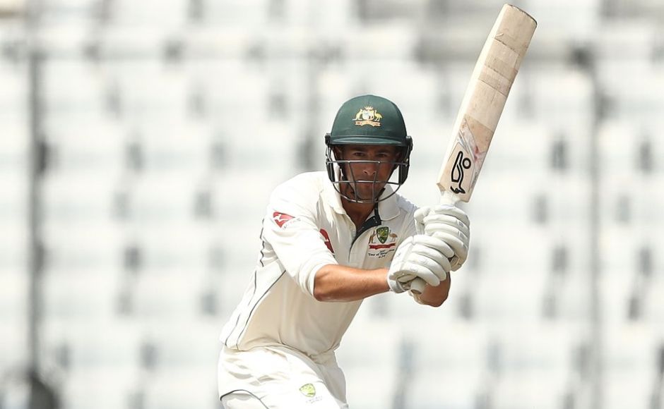 Ashton Agar took the onus and added another valuable 24-run with Hazlewood. Australia were dismissed for 217 but Agar remained not out on 41 off 97 having hit two fours and one six. Twitter/@cricketaus Ashton Agar took the onus and added another valuable 24-run with Hazlewood. Australia were dismissed for 217 but Agar remained not out on 41 off 97 having hit two fours and one six. Twitter/@cricketaus