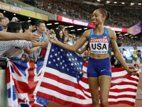 IAAF World Athletics Championships 2017: USA's Allyson Felix claims 16th global medal with 4x400m relay win IAAF World Athletics Championships 2017: USA's Allyson Felix claims 16th global medal with 4x400m relay win