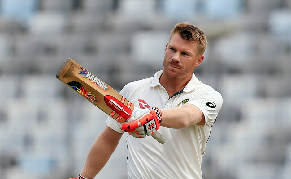 The way Australia's David Warner was batting, it looked like he was going to take Australia to victory. He brought up a personal milestone by getting to his century. But he was dismissed for 112 and his ton ended in a losing cause. AP The way Australia's David Warner was batting, it looked like he was going to take Australia to victory. He brought up a personal milestone by getting to his century. But he was dismissed for 112 and his ton ended in a losing cause. AP