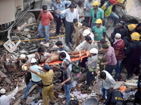Mumbai building collapse: 12 killed, 14 injured in Bhendi Bazaar; 30 feared trapped under debris Mumbai building collapse: 12 killed, 14 injured in Bhendi Bazaar; 30 feared trapped under debris