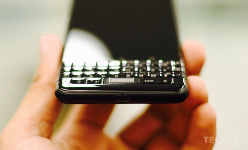 The fingerprint reader embedded into the space key is a cool move