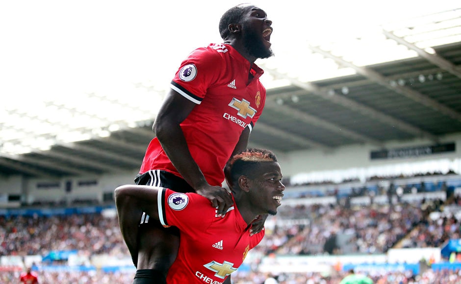 Manchester United completed another emphatic win as they send down 4 goals against Swansea City and maintained another clean sheet. New signning Romelu Lukaku got his name on the scoresheet once again. AP Manchester United completed another emphatic win as they send down 4 goals against Swansea City and maintained another clean sheet. New signning Romelu Lukaku got his name on the scoresheet once again. AP