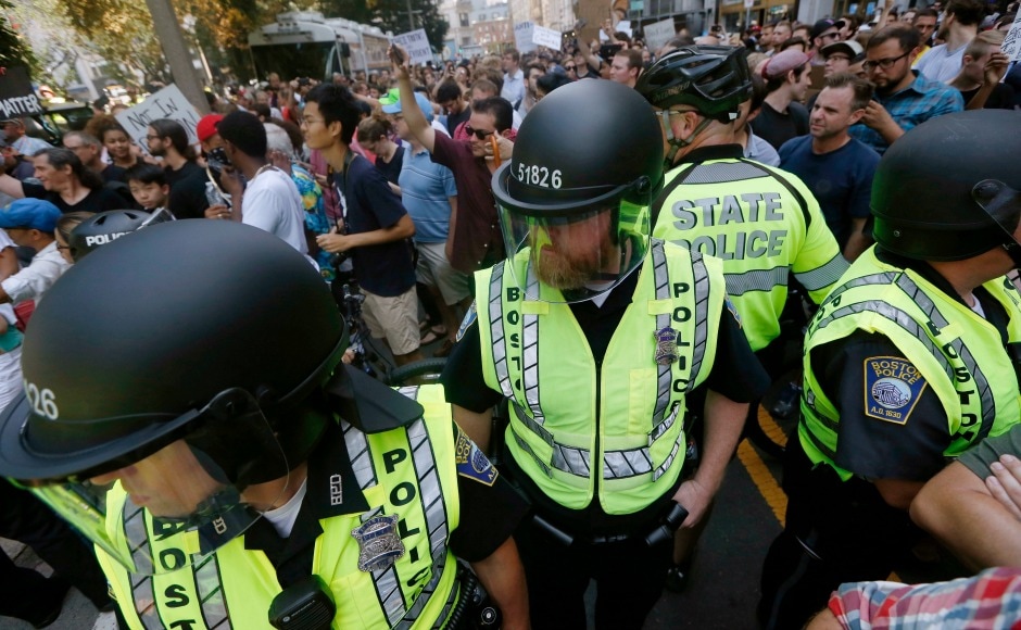 Boston avoided a repeat of last weekend's bloody street battles in Charlottesville as the officials had spent a week planning security for the event. AP Boston avoided a repeat of last weekend's bloody street battles in Charlottesville as the officials had spent a week planning security for the event. AP