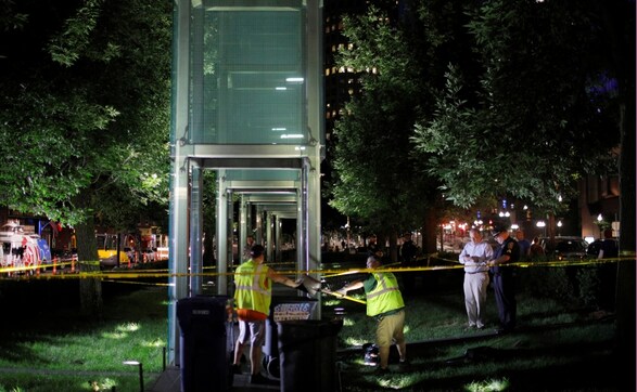 In wake of Charlottesville violence, several Confederate monuments vandalised across US In wake of Charlottesville violence, several Confederate monuments vandalised across US