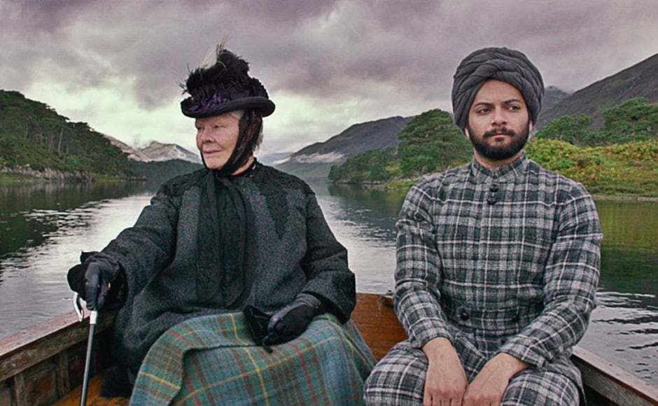 Judi Dench and Ali Fazal in Victoria and Abdul. Image from Twitter Judi Dench and Ali Fazal in Victoria and Abdul. Image from Twitter