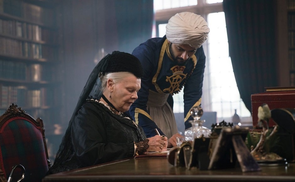 Judi Dench and Ali Fazal in Victoria and Abdul. Image from Twitter Judi Dench and Ali Fazal in Victoria and Abdul. Image from Twitter