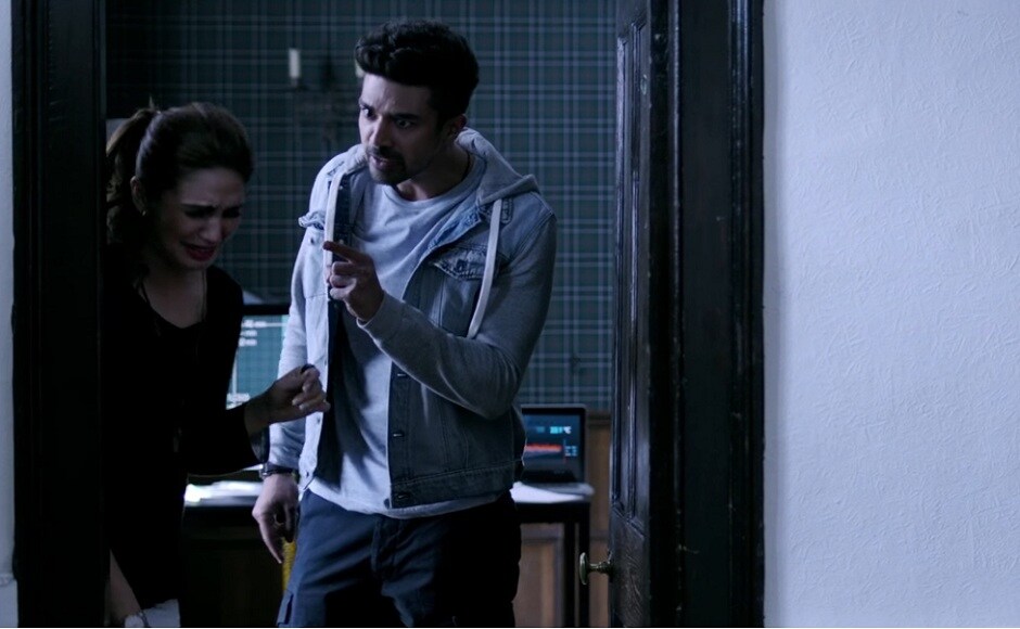 Huma Qureshi and Saqib Saleem in Prawaal Raman's 2017 horror-thriller, Dobara. Screen grab from YouTube. Huma Qureshi and Saqib Saleem in Prawaal Raman's 2017 horror-thriller, Dobara. Screen grab from YouTube.