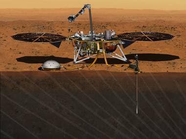 Artist conception of Project Insight. NASA