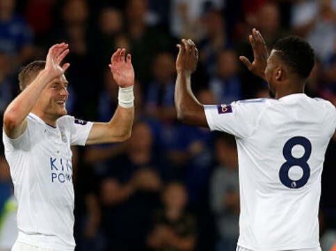 Pre-season friendlies: Jamie Vardy's twin strikes helps Leicester City defeat Borussia Moenchengladbach Pre-season friendlies: Jamie Vardy's twin strikes helps Leicester City defeat Borussia Moenchengladbach
