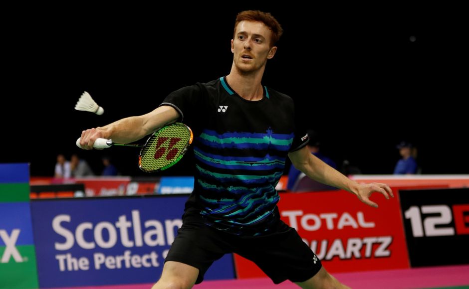 Merrilees was no match for Dan as the Chinese legend advanced to the second round. Reuters Merrilees was no match for Dan as the Chinese legend advanced to the second round. Reuters