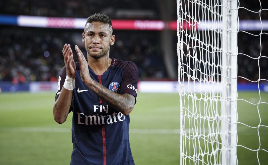 Neymar milked the applause with even Toulouse's players lining up to shake his hand. After all, it was a night where Neymar was involved in everything. AP Neymar milked the applause with even Toulouse's players lining up to shake his hand. After all, it was a night where Neymar was involved in everything. AP