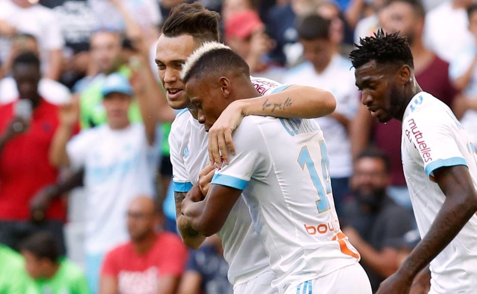 Marseille drew 1-1 at home to Angers. Clinton Njie made it three goals in three games to put Marseille ahead in the 17th minute but striker Karl Toko Ekambi equalized for Angers in the 71st. Reuters Marseille drew 1-1 at home to Angers. Clinton Njie made it three goals in three games to put Marseille ahead in the 17th minute but striker Karl Toko Ekambi equalized for Angers in the 71st. Reuters