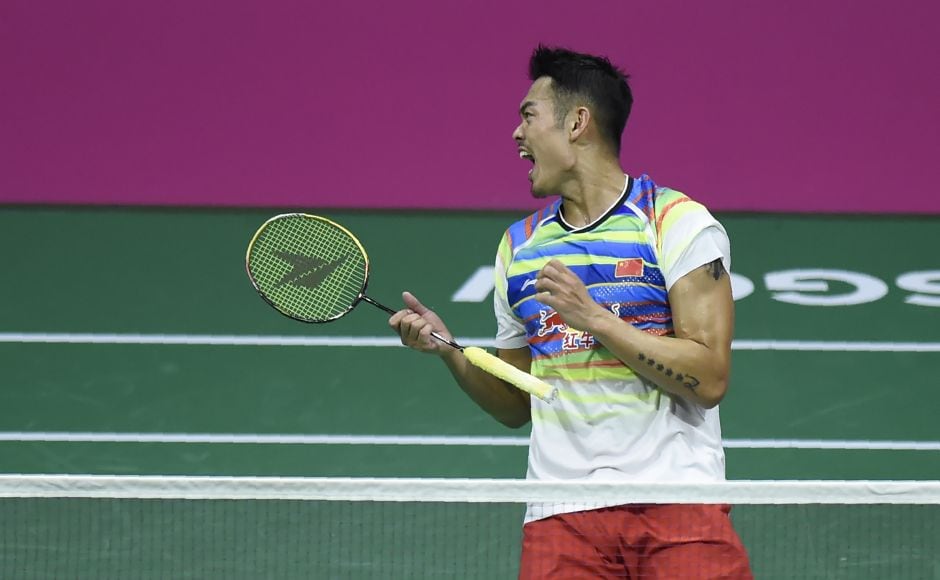 Lin Dan stayed on course for a record sixth men's singles title at the World Badminton championships with a stunning semi-final victory over top seed Son Wan-Ho in Glasgow. AFP Lin Dan stayed on course for a record sixth men's singles title at the World Badminton championships with a stunning semi-final victory over top seed Son Wan-Ho in Glasgow. AFP