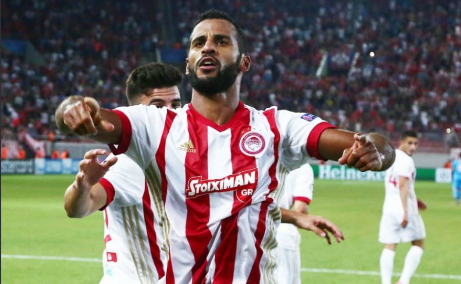 Greek champions Olympiacos defeated Croatian side Rijeka by 2-1 at Karaiskakis Stadium in Piraeus. After going a goal down, Olympiacos showed a gritty display to win the first leg. Twitter @ChampionsLeague Greek champions Olympiacos defeated Croatian side Rijeka by 2-1 at Karaiskakis Stadium in Piraeus. After going a goal down, Olympiacos showed a gritty display to win the first leg. Twitter @ChampionsLeague