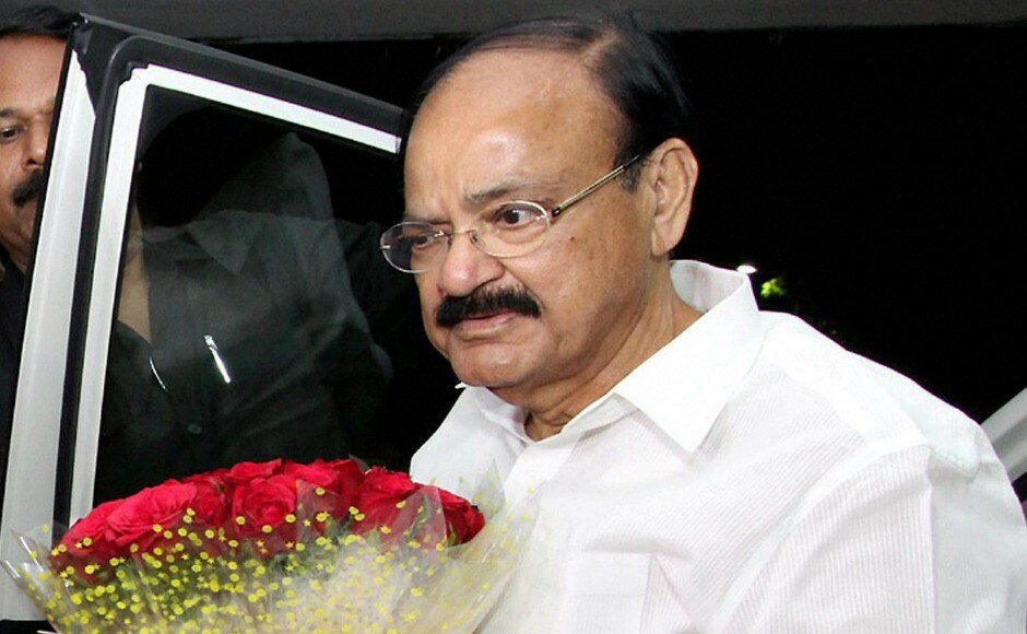 After the ceremony, Naidu reached the famous hill shrine of Tirupati, in Andhra Pradesh, on a thanks giving visit. PTI After the ceremony, Naidu reached the famous hill shrine of Tirupati, in Andhra Pradesh, on a thanks giving visit. PTI