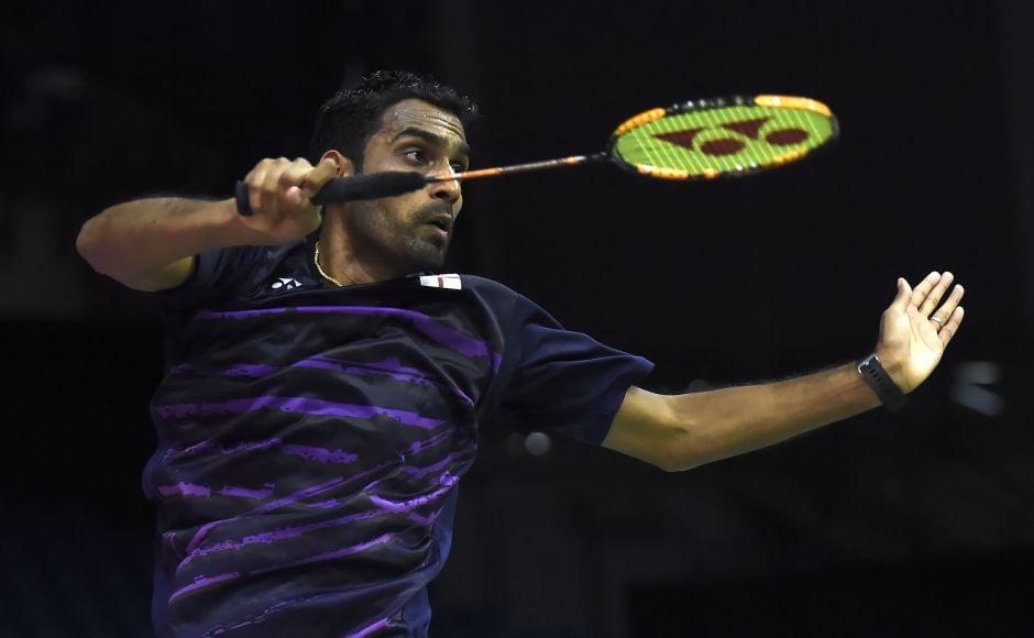 England's Rajiv Ouseph won against Czech Adam Mendrek and he will face Sameer Verma in the second round. AFP England's Rajiv Ouseph won against Czech Adam Mendrek and he will face Sameer Verma in the second round. AFP