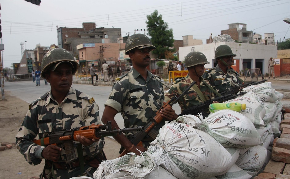 Forces deployed in Sirsa. Gurmeet Ram Rahim Singh has been taken to Rohtak Jail till Monday. On Friday night, Haryana Chief Minister Manohar Lal Khattar finally broke his silence and said the security mechanism failed because the mob was huge. Manoj Dhaka/ Firstpost Forces deployed in Sirsa. Gurmeet Ram Rahim Singh has been taken to Rohtak Jail till Monday. On Friday night, Haryana Chief Minister Manohar Lal Khattar finally broke his silence and said the security mechanism failed because the mob was huge. Manoj Dhaka/ Firstpost
