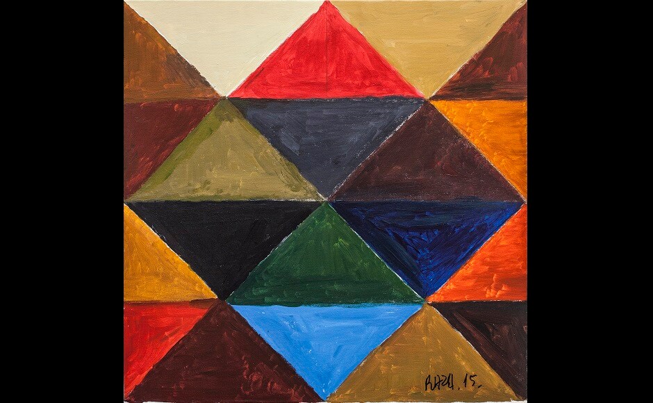 S H Raza's Vinyas. From Akar Prakar's Synchrome — Masters S H Raza's Vinyas. From Akar Prakar's Synchrome — Masters
